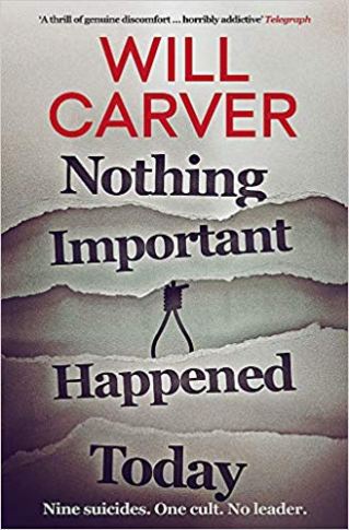 nothing important happened today will carver